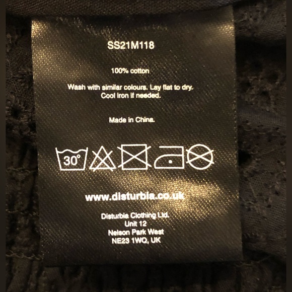 DISTURBIA Freya Broderie Bralet US sz 16 - Picture 11 of 11